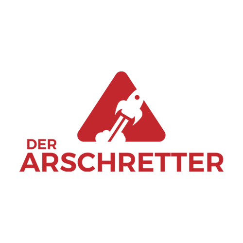 Der Arschretter, logo